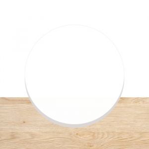 plexiglas cirkel wit 