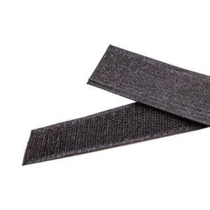 zelfklevend klittenband zwart 20mm